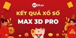 ảnh chụp màn hình kết quả xổ số max 3d pro hôm nay