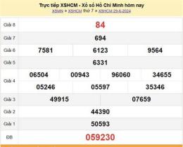 ảnh chụp màn hình xem kết quả xổ số hồ chí minh