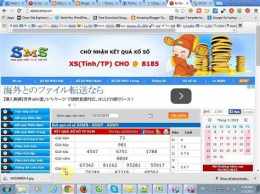 ảnh chụp màn hình xem ket qua xo so hom nay