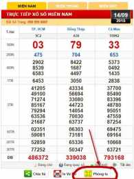 ảnh chụp màn hình xem xổ số minh ngọc