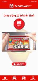 giao diện app dò xổ số đà nẵng