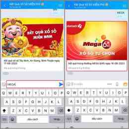 giao diện app dò xổ số miền trung ngày hôm nay