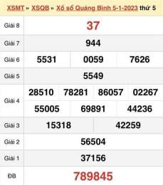 giao diện app kết quả xổ số đài quảng bình