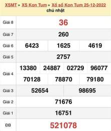 giao diện app kết quả xổ số kon tum hôm qua