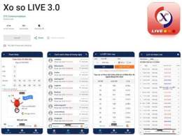 giao diện app kết quả xổ số lô gan