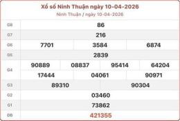giao diện app kết quả xổ số ninh thuận hôm qua