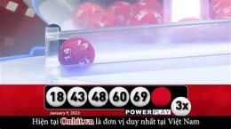 giao diện app kết quả xổ số powerball mỹ hôm nay