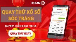giao diện app kết quả xổ số quay thử