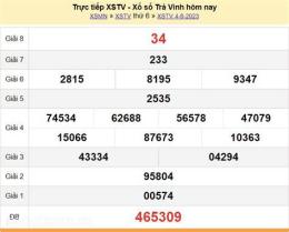 giao diện app kết quả xổ số trà vinh ngày hôm nay