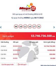 giao diện app ket qua xo so vietlot