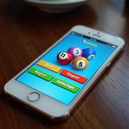 giao diện app quay thử xổ số bắc ninh