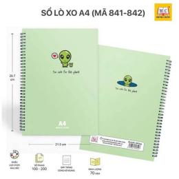 giao diện app sổ lò xo a4