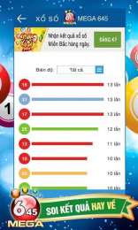 giao diện app so xo mega 645