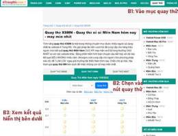 hướng dẫn sử dụng quay thử xổ số miền nam quay nhanh