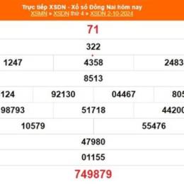 kết quả xổ số đồng nai ngày 10 tháng 6