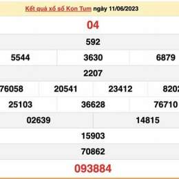 kết quả xổ số kon tum hôm qua