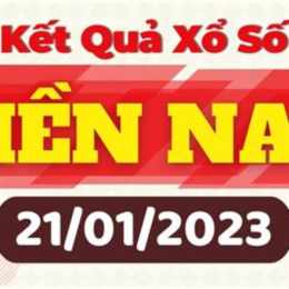 kết quả xổ số miền nam ngày 21 tháng 1
