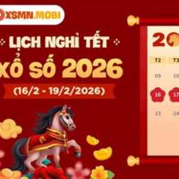 lịch nghỉ quay xổ số miền bắc 2026