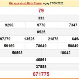 quả xổ số bình phước