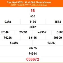 quả xổ số bình thuận