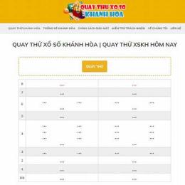 quay thử xổ số khánh hòa 666