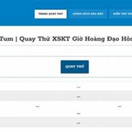 quay thử xổ số kon tum 888