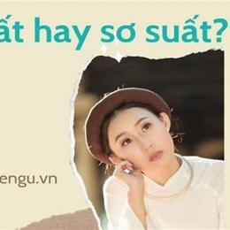 sơ suất hay xơ xuất