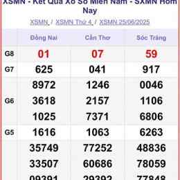thứ bảy xổ số miền nam hàng tuần