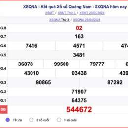 xem kết quả xổ số quảng nam