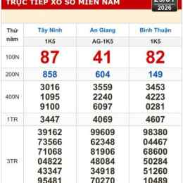 xổ số 1 tây tháng 9