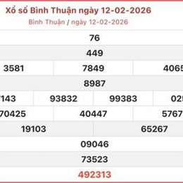 xổ số an giang bình thuận thứ năm