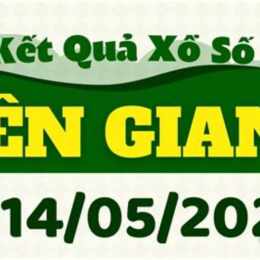 xổ số an giang ngày 14 tháng 05 năm 2026