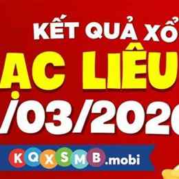 xổ số bạc liêu 10 tháng 03