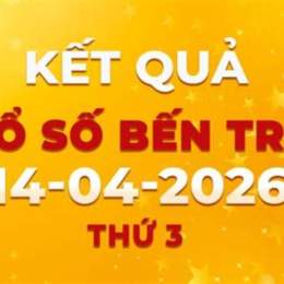xổ số bến tre 14 tháng 04