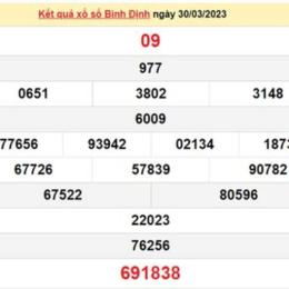xổ số bình định trong vòng 30 ngày