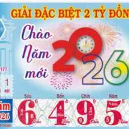 xổ số bình thuận ngày 15 tháng 01 năm 2026