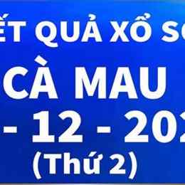 xổ số cà mau ngày 25 tháng 10