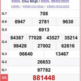 xổ số đà lạt 60 ngày