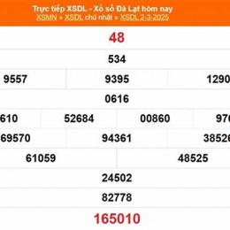 xổ số đà lạt ngày 05 tháng 04