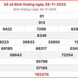 xổ số đài bình dương ngày hôm nay
