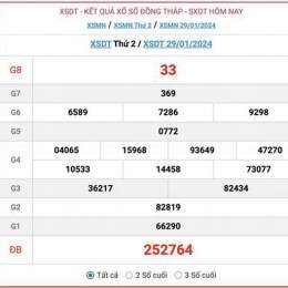 xổ số đài đồng tháp ba miền