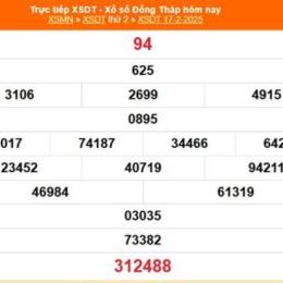 xổ số đồng tháp ngày 17