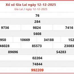 xổ số gia lai hôm nay trực tiếp