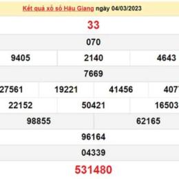 xổ số hậu giang tuần rồi bốn đài