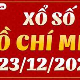 xổ số hồ chí minh ngày 23