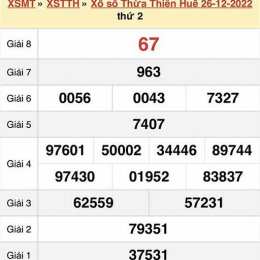 xổ số hôm nay thừa thiên huế