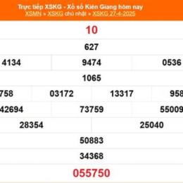xổ số kiên giang 27 tháng 09