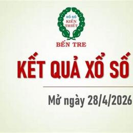 xổ số kiến thiết bến tre ngày 28 tháng 04