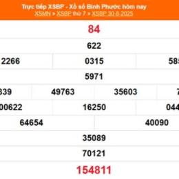 xổ số kiến thiết bình định ngày 13 tháng 8