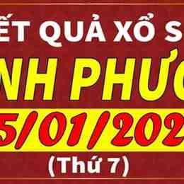 xổ số kiến thiết bình phước ngày 25 tháng 7